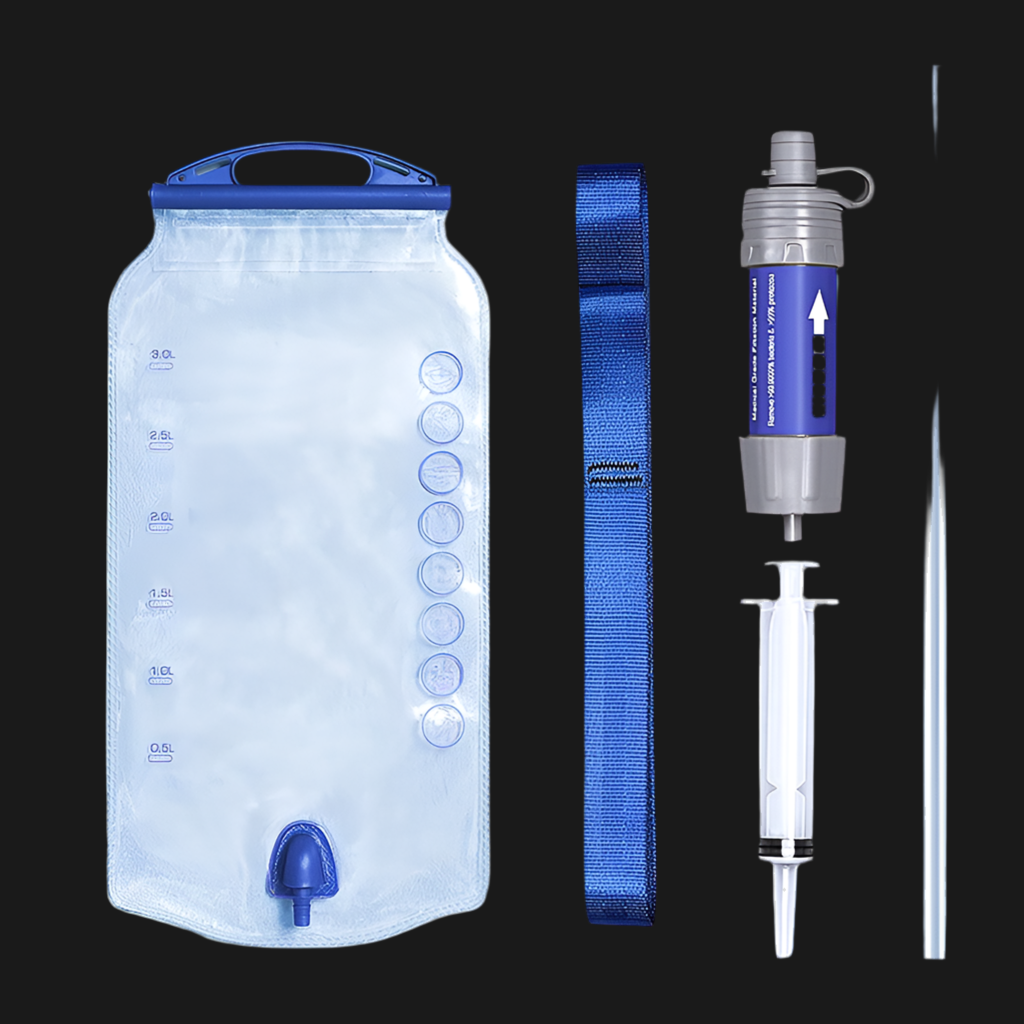 Outdoor Purification Water Filter Straw Water Purifier Camping Equipment Water Filtration System for Survival Emergency Supplies